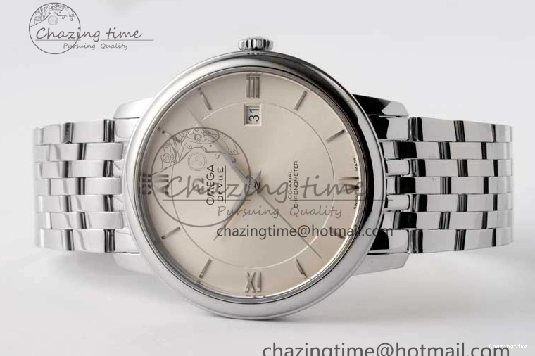 0311 Bright De Ville SS DIWF 1:1 Best Edition Silver Dial SS Markers on SS Bracelet MIYOTA 7848